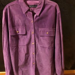 Vintage 1970s Burberry shirt jacket